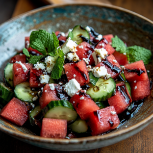 Bedste opskrift for vandmelon salat