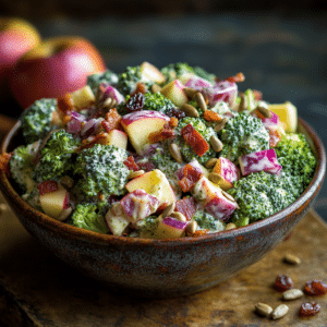 Den bedste opskrift på broccolisalat til hele familien