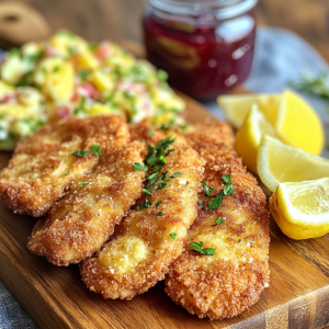 Den Uforglemmelige Kulinariske Oplevelse: Wiener Schnitzel Opskrift